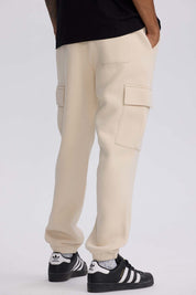 Pantalón Buzo Hombre Cargo Beige Beige / XXL