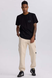Pantalón Buzo Hombre Cargo Beige Beige / XXL