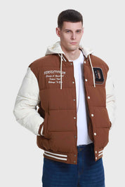 Parka Hombre Varsity Camel