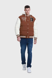 Parka Hombre Varsity Camel