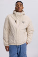 Chaqueta Hombre Cortaviento Beige Claro Beige / XXL