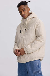 Chaqueta Hombre Cortaviento Beige Claro Beige / XXL