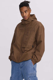 Chaqueta Hombre Cortaviento Camel Beige / XXL
