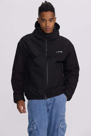 Chaqueta Hombre Cargo Negro Negro / XXL
