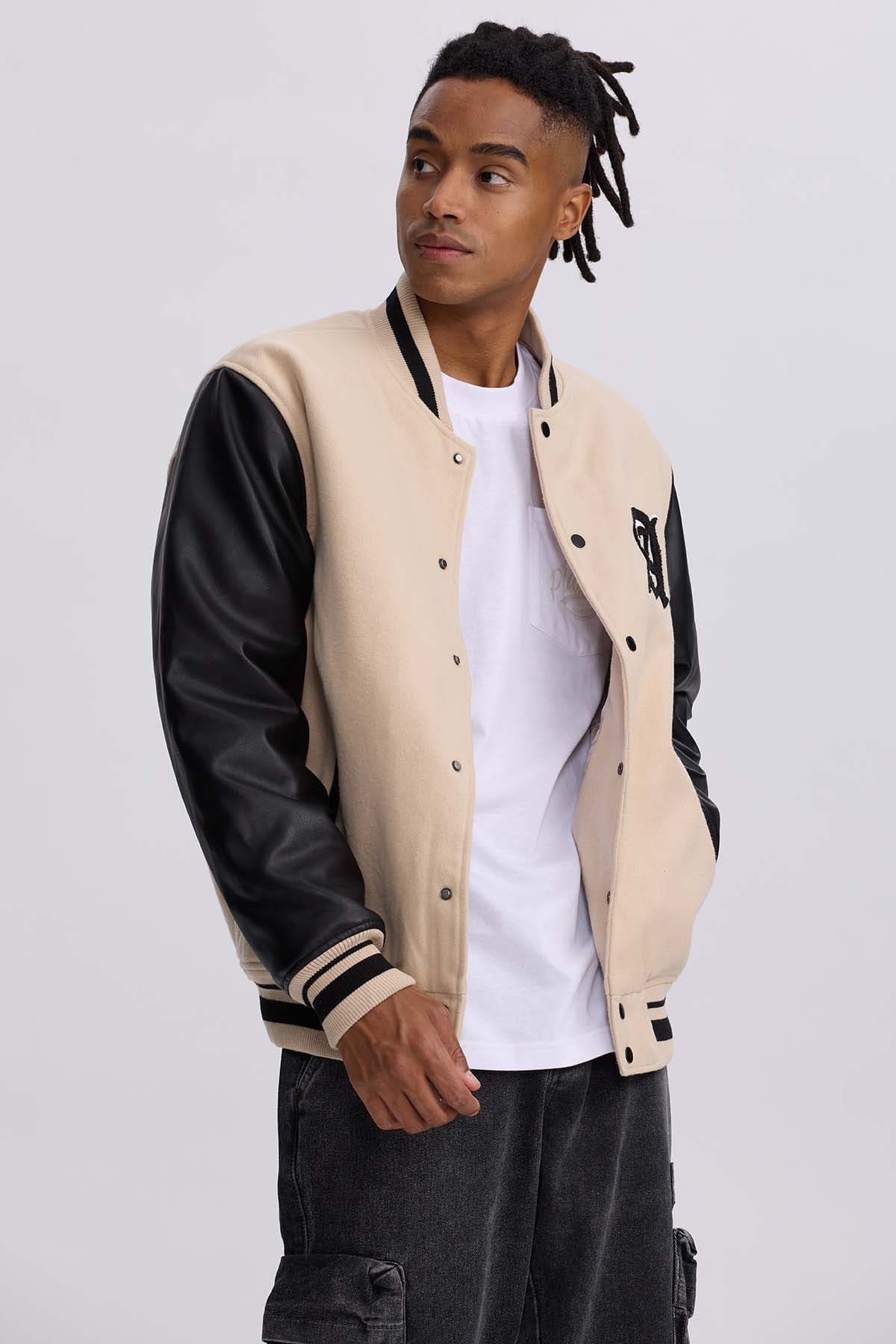 Chaqueta Hombre Versity Beige Beige / XXL