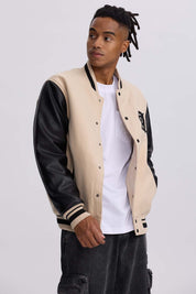 Chaqueta Hombre Versity Beige Beige / XXL