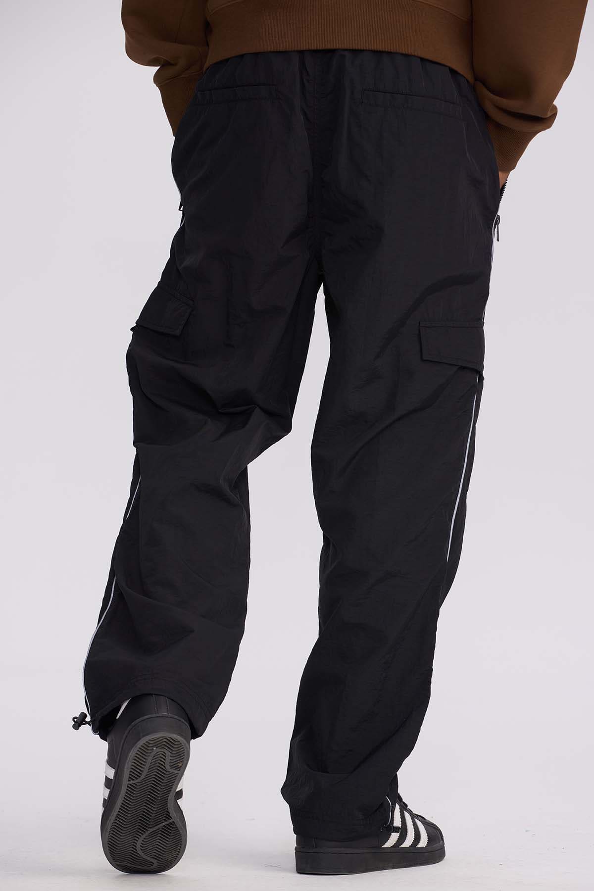 Pantalón Buzo Hombre Drill Negro Negro / XXL