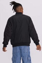 Chaqueta Hombre Bomber Negro Negro / XXL