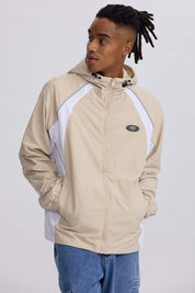 Chaqueta Hombre Cortaviento Beige Beige / XXL