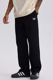 Pantalón Buzo Hombre Calce Recto Negro Negro / XXL