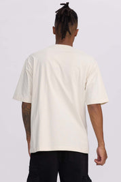 Polera Hombre Central West Crema Blanco / XXL