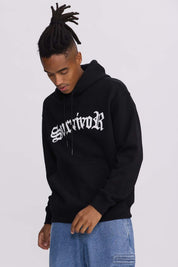 Polerón Hombre Hoodie Print Posicional Negro Negro / XXL