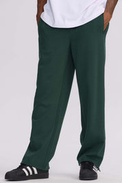 Pantalón Buzo Hombre Loose Fit Verde Militar Verde / XXL