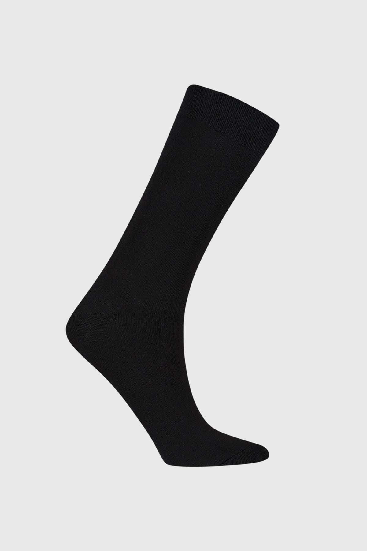Calcetines negros de vestir para hombre