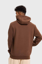 Polerón Hombre Hoodie Básico Chocolate