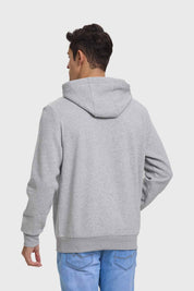 Polerón Hombre Hoodie Básico Gris