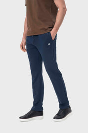 Pantalón Buzo Hombre Calce Recto Azul