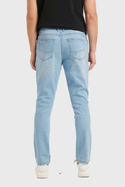 Jeans Hombre Slim Azul
