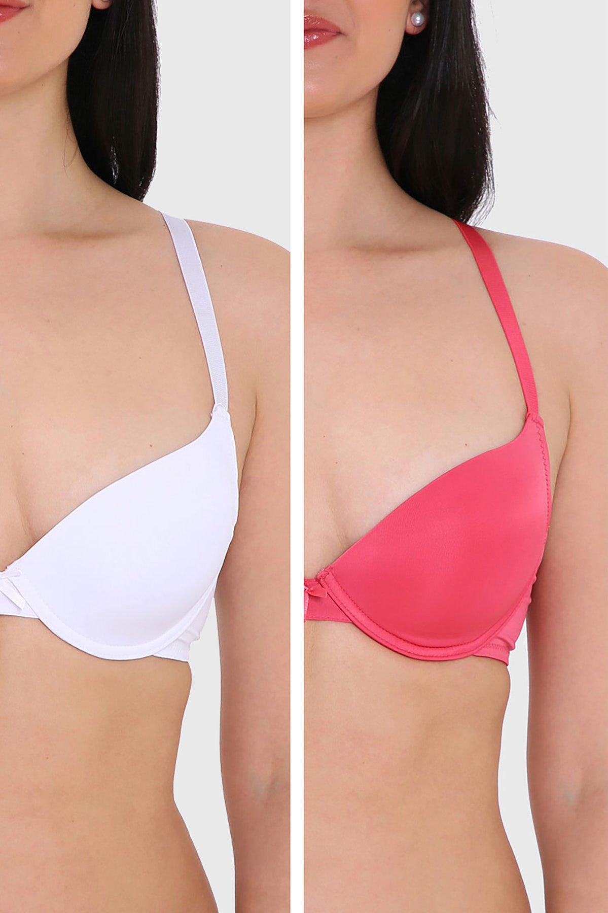 Sostén Mujer Bipack Copa Fucsia