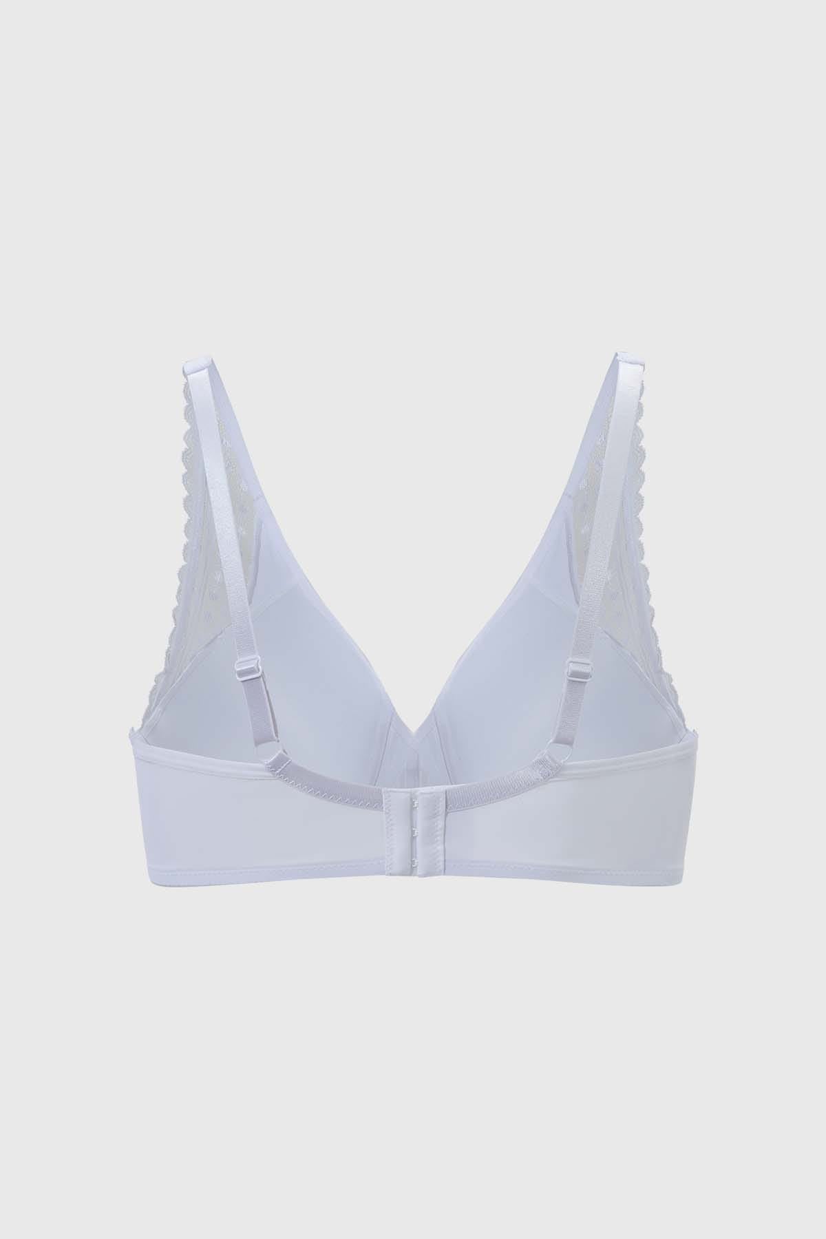 SOSTÉN MUJER SUPPORT CON DETALLE ENCAJE BLANCO