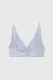 SOSTÉN MUJER SUPPORT CON DETALLE ENCAJE BLANCO