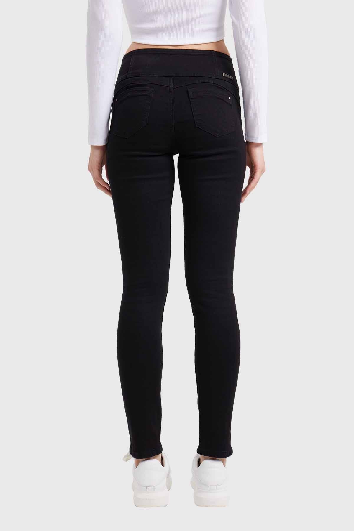 JEANS MUJER SKINNY CASTILLA NEGRO I