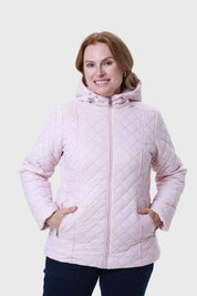 Parka Mujer Con Bolsillo Palo Rosa