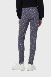 Calza Niña Bipack Print Negro