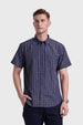 Camisa Hombre Casual Azul