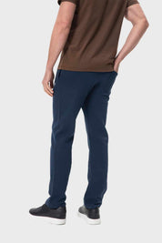 Pantalón Buzo Hombre Calce Recto Azul