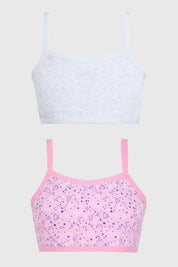 Peto Niña Bipack Print Fucsia