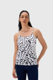 Polera Mujer Pabilo Print Blanco