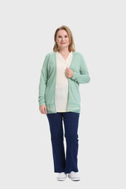 Polera Mujer Encaje Verde