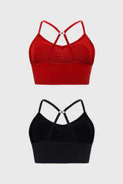 Sostén Mujer Bipack Peto Rojo