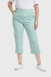 Pantalón Mujer Recto Verde