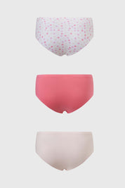 Calzón Mujer Tripack Pantaleta Blanco