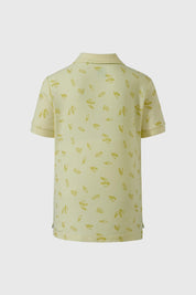 Polera Niño Piqué Print Amarillo
