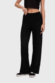Pantalón Mujer Textura Negro