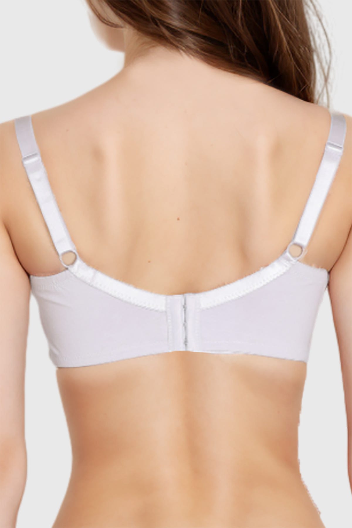 Sostén Mujer Detalle Encaje Gris