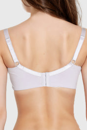 Sostén Mujer Detalle Encaje Gris