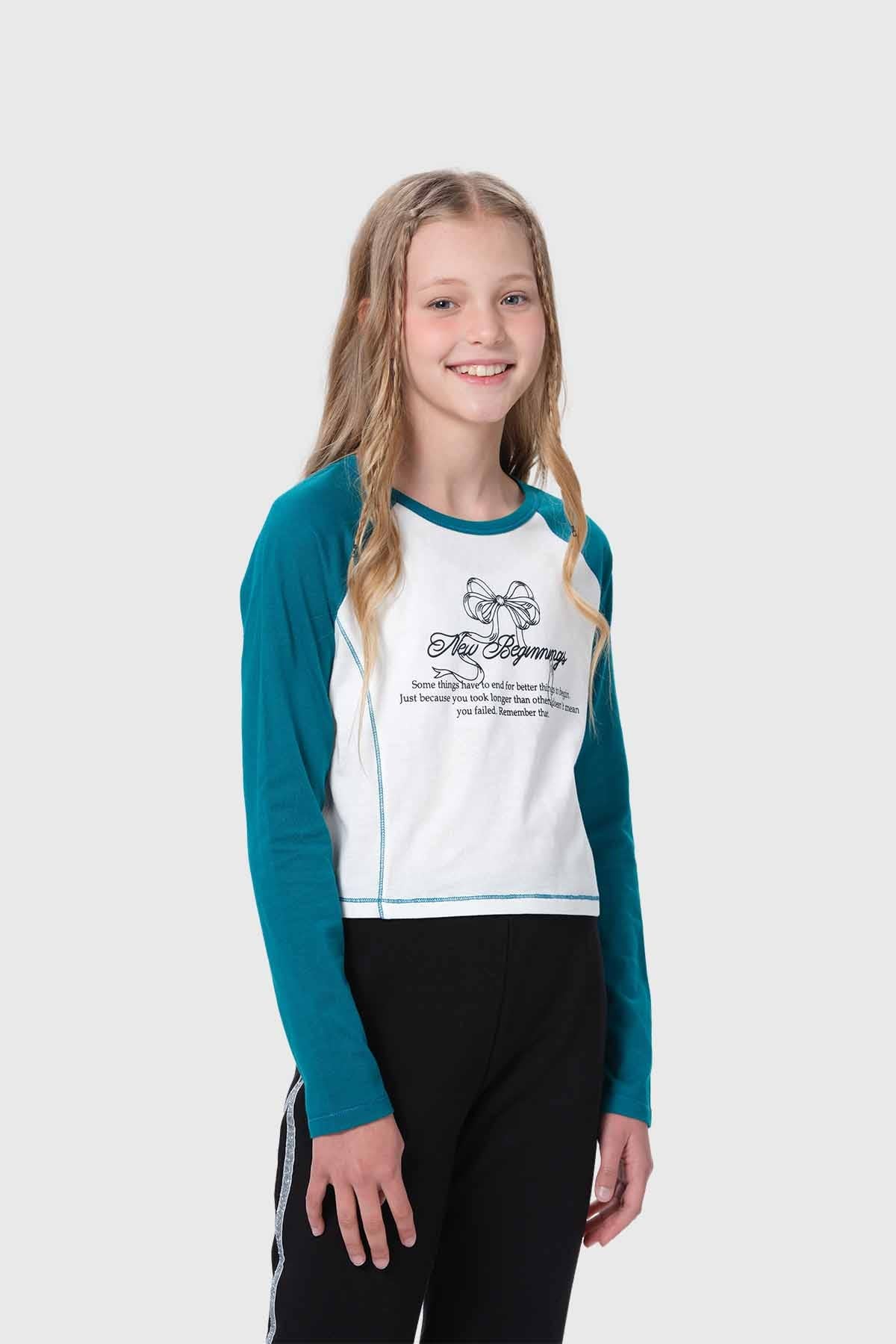 Polera Niña Verde