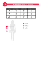 Enterito Mujer Básico Blanco