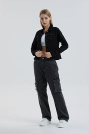 Chaqueta Mujer Clásica Negro