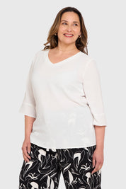 Blusa Mujer Crudo