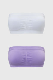 Sostén Mujer Bipack Strapless Lila