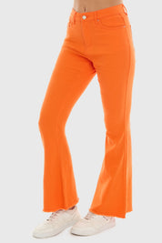 JEANS MUJER FLARE MONSE NARANJO