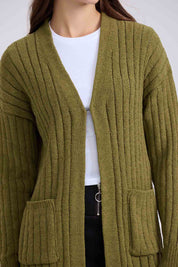 Sweater Mujer Tapado Verde