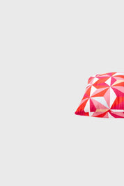 Cojín Geométrico Fucsia