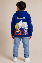Polerón Niño Dragon Ball Z Azul Marino