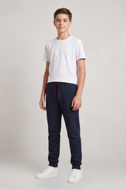 Pantalón Buzo Bipack Niño Pitillo Negro